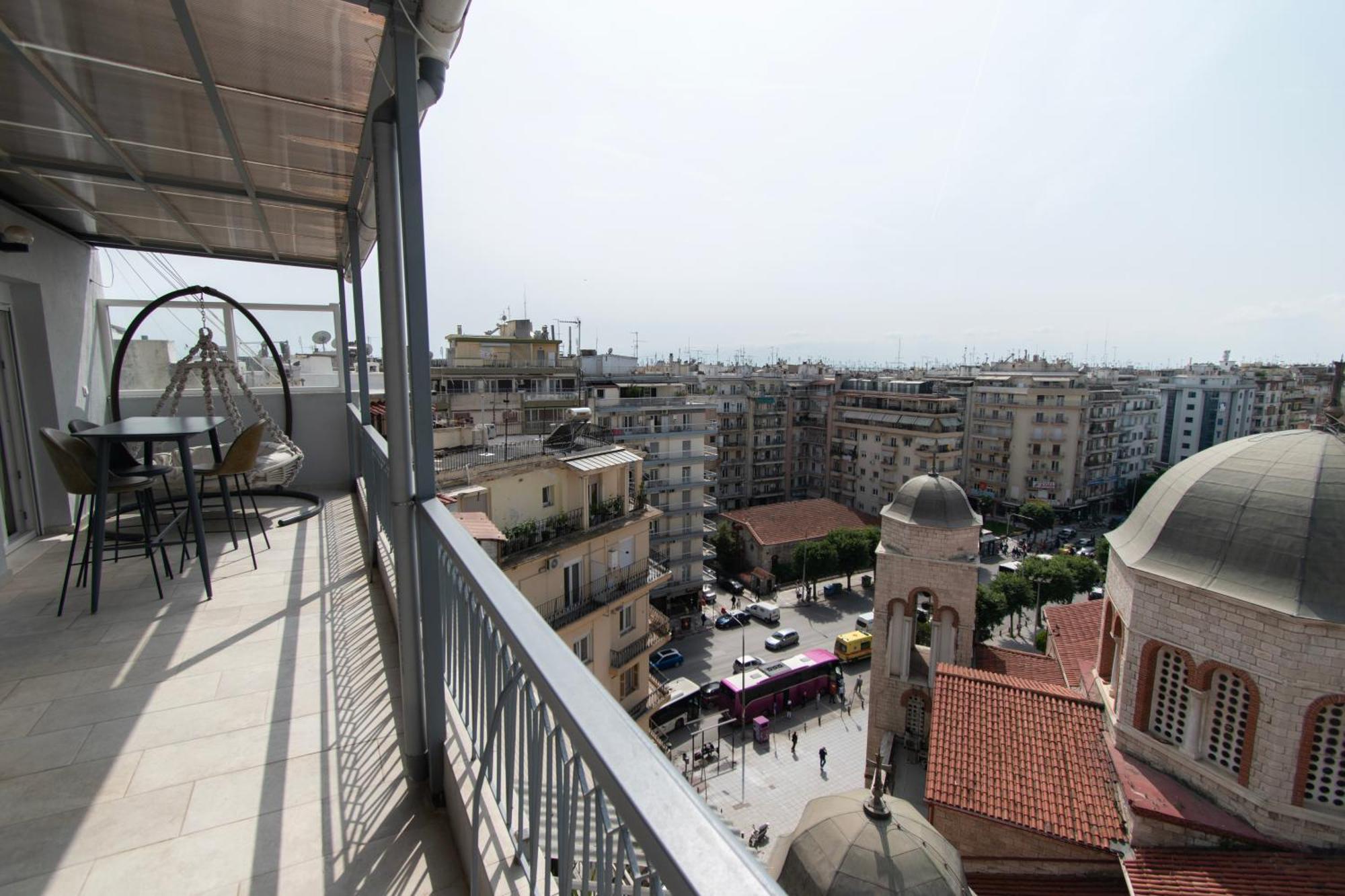 Arch View Apartment Thessaloniki Buitenkant foto